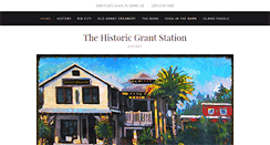 Desktop Screenshot of historicgrantstation.com